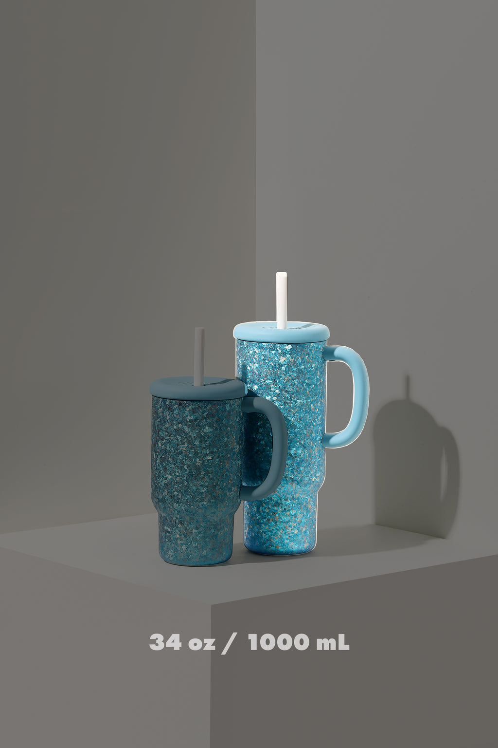 Mono-Ti  —  Titanium Pure Hydration Tumbler — Glacier Blue