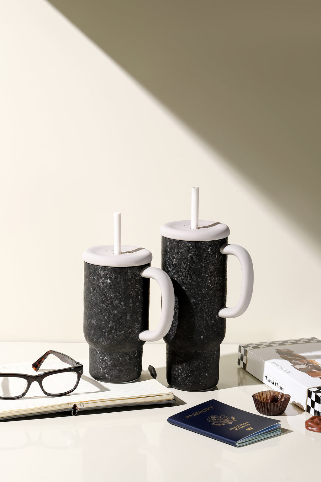 Mono-Ti  —  Titanium Pure Hydration Tumbler — Graphite Gray