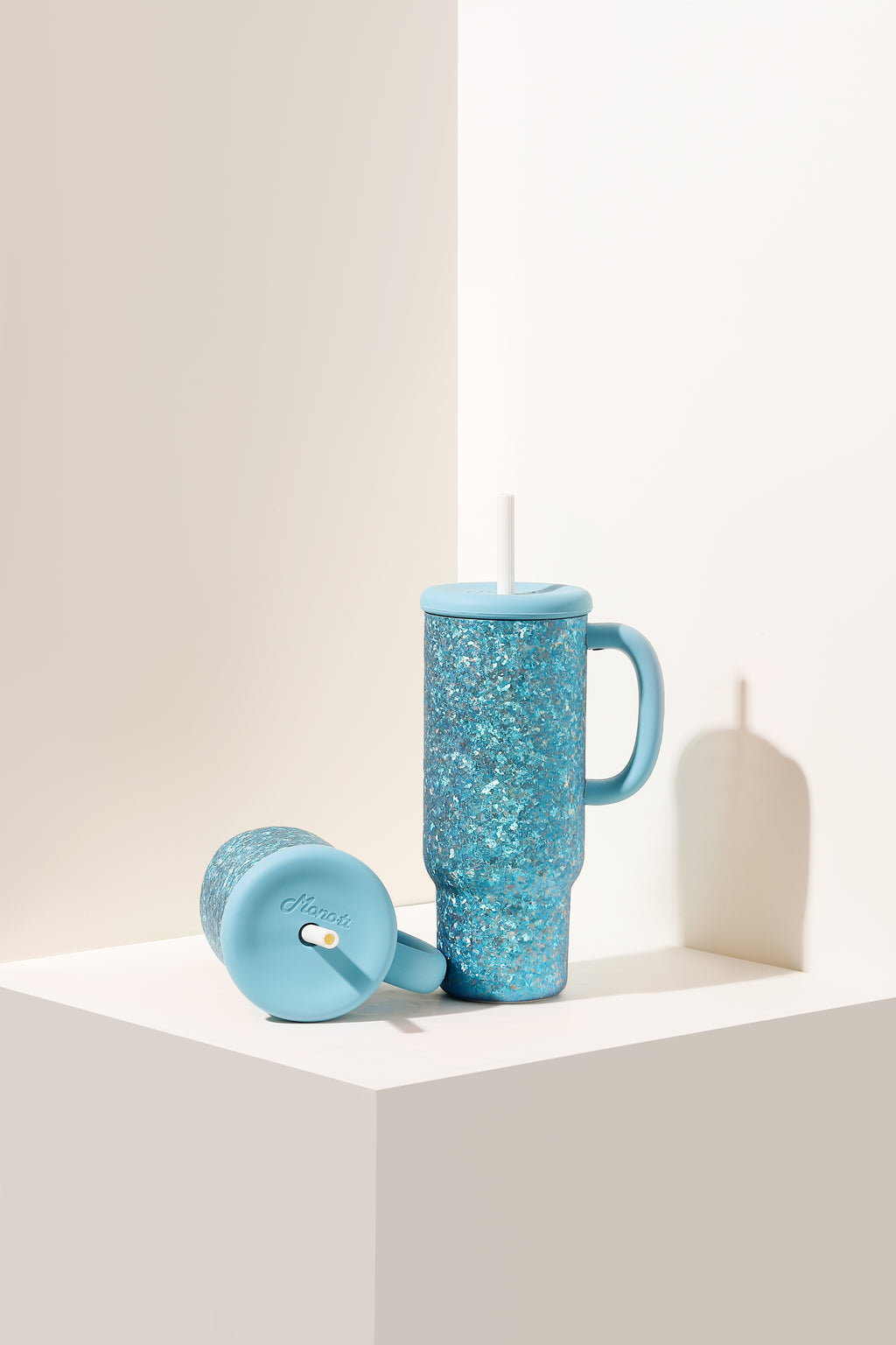 Mono-Ti  —  Titanium Pure Hydration Tumbler — Glacier Blue